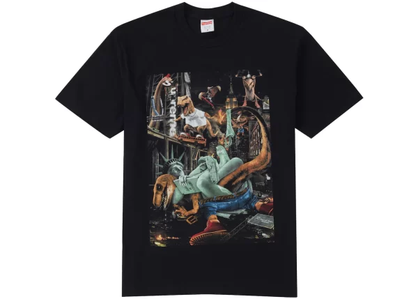 Supreme T-Rex Tee Black